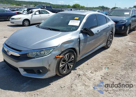 2016 Honda Civic Ex-L from USA, damaged, VIN 19XFC1F72GE018772